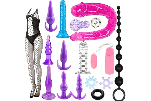 17PCS Anal Beads Butt Plug Flexible Anal Sex Toys